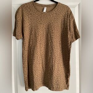 L.A.T. Leopard Print Brown Women’s Shirt